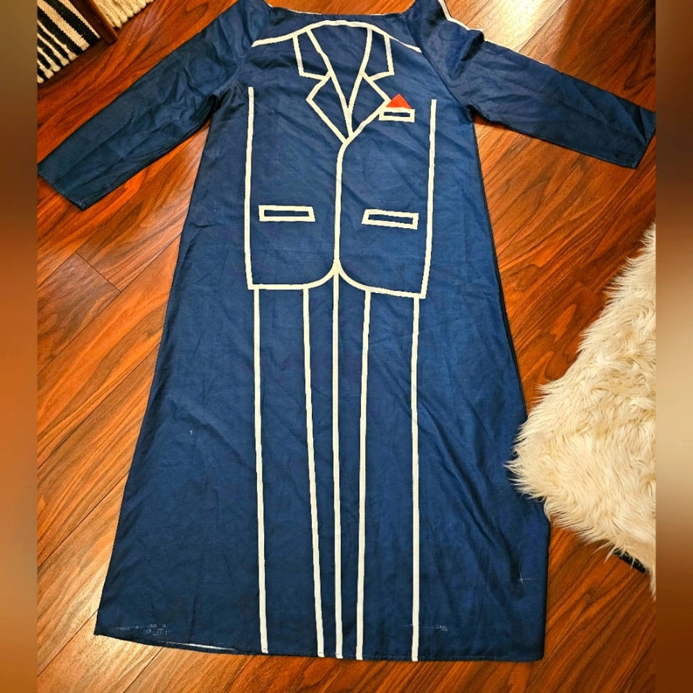 Interesting dress, suit dress
